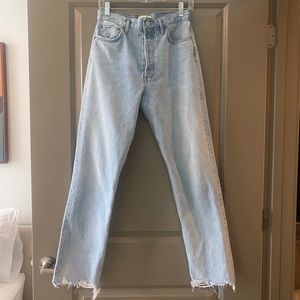agolde 90’s pinch waist jean in imitate size 27